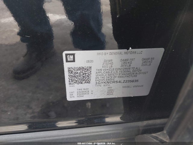 2020 CADILLAC XT5 1GYKNCRS4LZ235835 Photo 8