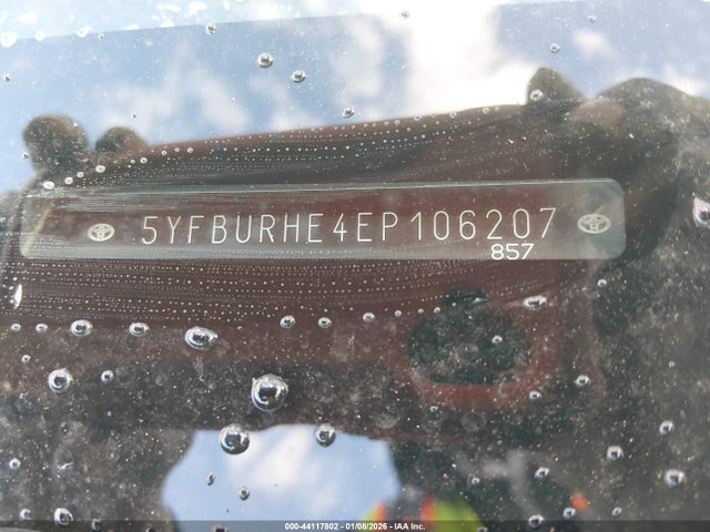 5YFBURHE4EP106207 Toyota COROLLA L