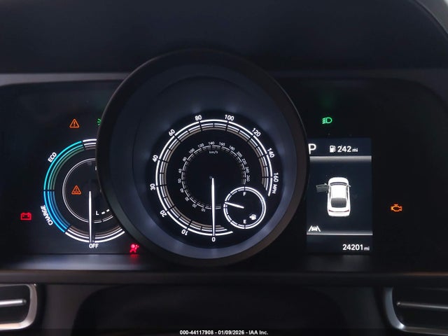 KMHLM4AJ6MU008808 Hyundai Elantra Hybrid Blue