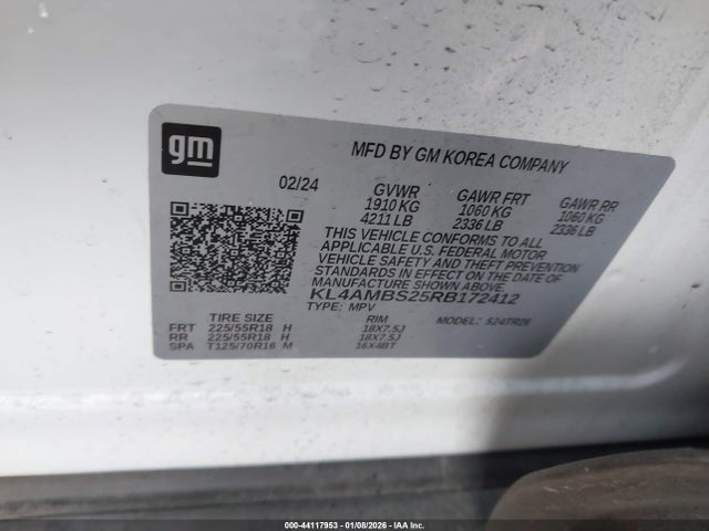 Buick Encore Gx Preferred Fwd 2024 KL4AMBS25RB172412 Image 8