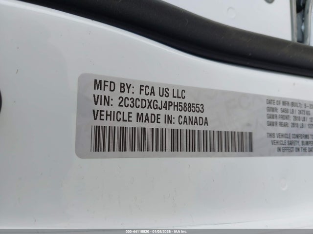 2023 DODGE CHARGER 2C3CDXGJ4PH588553 Photo 8