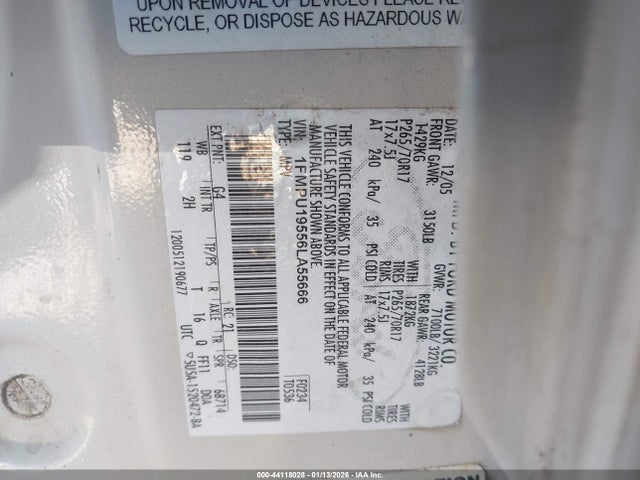 2006 FORD EXPEDITION 1FMPU19556LA55666 Photo 8