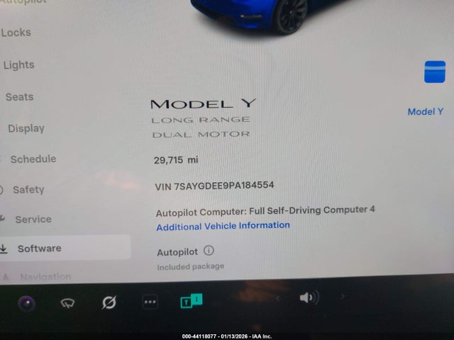 2023 TESLA MODEL Y 7SAYGDEE9PA184554 Photo 6