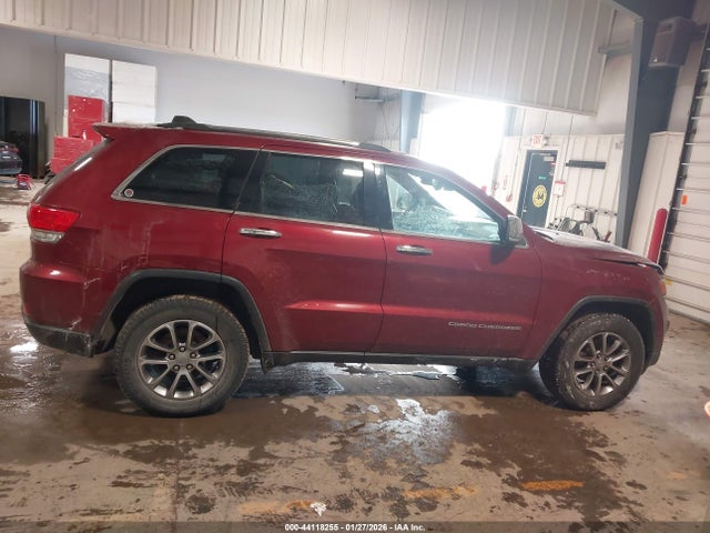 2014 Jeep Grand Cherokee Limited მანქანა იყიდება აუქციონზე, vin: 1C4RJFBG4EC526199, აუქციონის ნომერი: 44118255