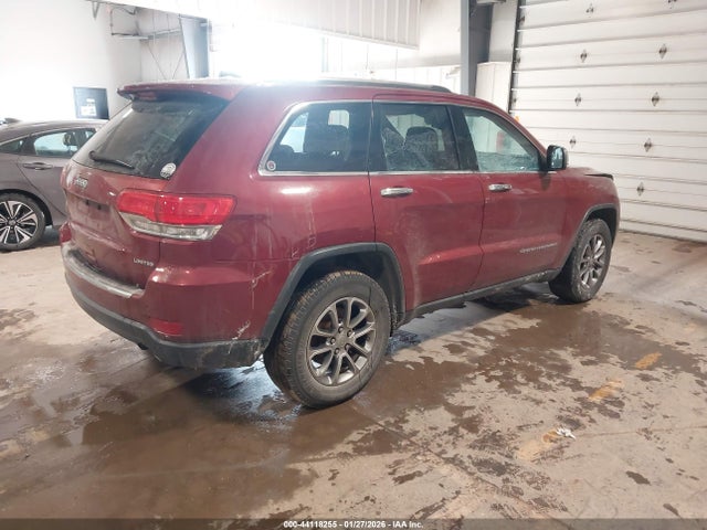 2014 Jeep Grand Cherokee Limited მანქანა იყიდება აუქციონზე, vin: 1C4RJFBG4EC526199, აუქციონის ნომერი: 44118255