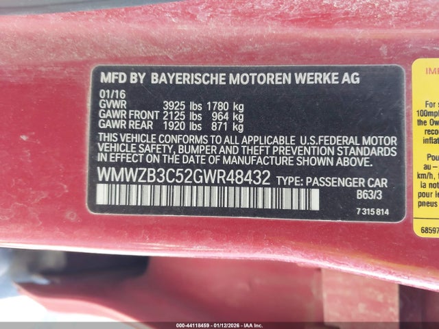 2016 MINI COUNTRYMAN WMWZB3C52GWR48432 Photo 8