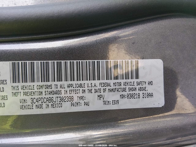 2018 DODGE JOURNEY 3C4PDCAB6JT302398 Photo 8