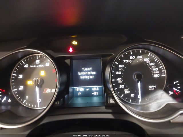 44118656 :رقم المزاد ، WAUCGAFH0DN004261 vin ، 2013 Audi S5 3.0t Premium Plus مزاد بيع