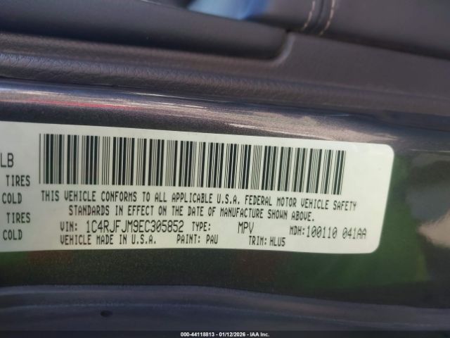 2014 JEEP GRAND CHEROKEE 1C4RJFJM9EC305852 Photo 8