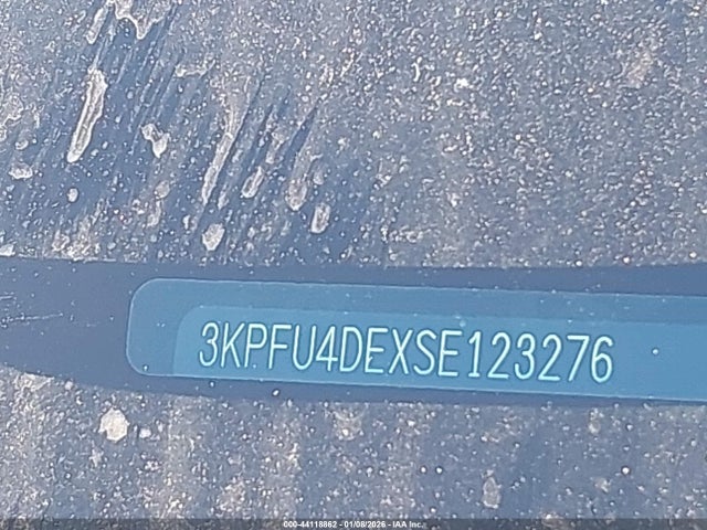 44118862 :رقم المزاد ، 3KPFU4DEXSE123276 vin ، 2025 Kia K4 Ex مزاد بيع