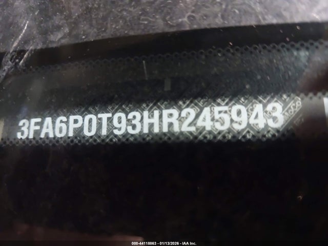 3FA6P0T93HR245943 Ford FUSION SE