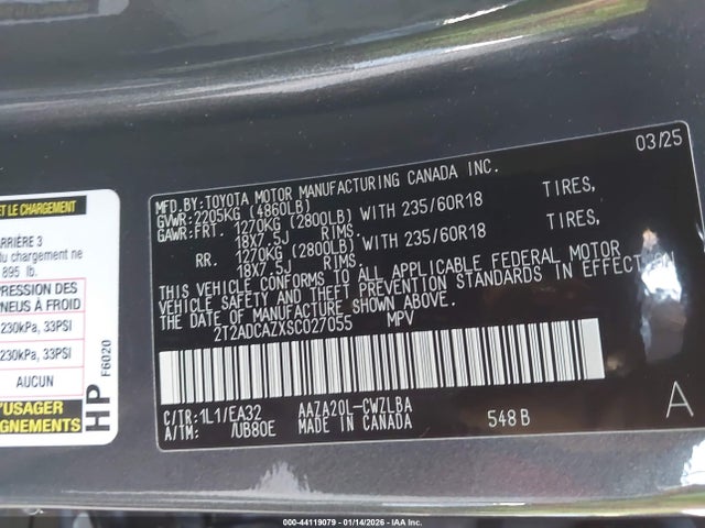 2025 LEXUS NX 250 2T2ADCAZXSC027055 Photo 8
