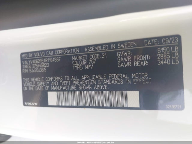 2024 VOLVO XC90 YV4062PE4R1184567 Photo 8