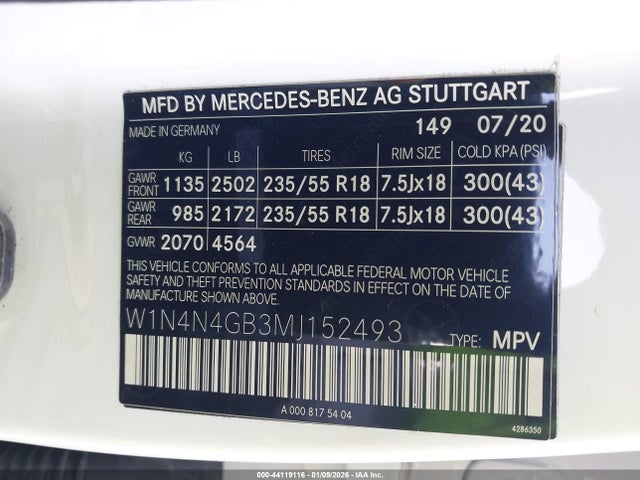 2021 MERCEDES-BENZ GLA 250 W1N4N4GB3MJ152493 Photo 8