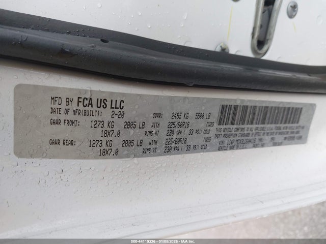 2020 JEEP CHEROKEE 1C4PJMDX3LD604116 Photo 8