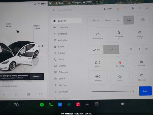2022 TESLA MODEL 3 5YJ3E1EBXNF179798 Photo 6