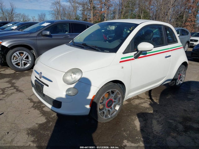 2012 FIAT 500 3C3CFFAR9CT130480 Photo 1