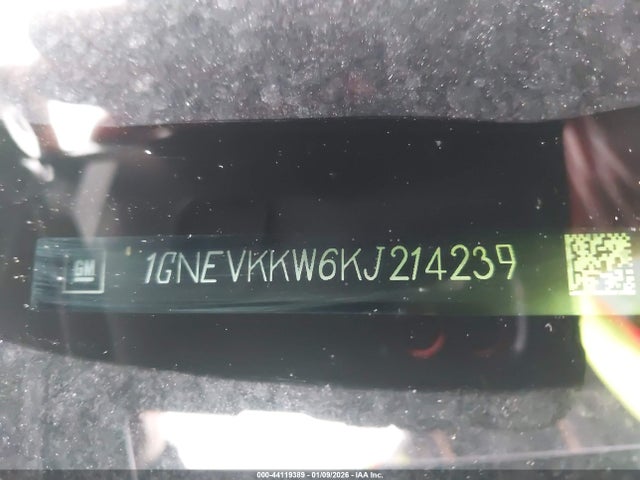1GNEVKKW6KJ214239 Chevrolet Traverse Premier