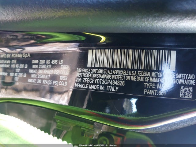 2016 FIAT 500X ZFBCFYDT3GP494826 Photo 8