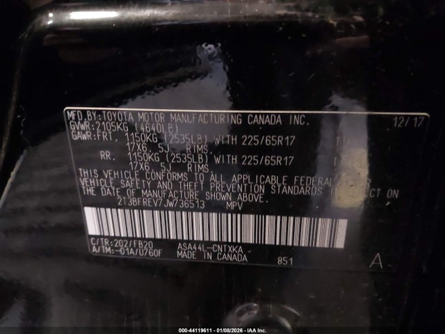 2018 TOYOTA RAV4 2T3BFREV7JW736513 Photo 8
