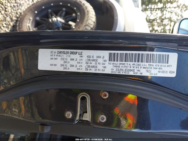 3C6UR5KL3EG208492 RAM 2500 Laramie