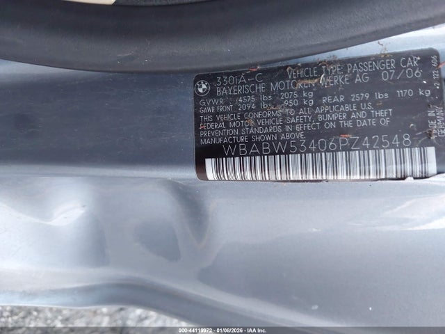 2006 BMW 330CI WBABW53406PZ42548 Photo 8