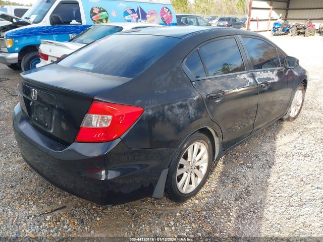 44120116 :رقم المزاد ، 2HGFB2F88CH502401 vin ، 2012 Honda Civic Ex مزاد بيع
