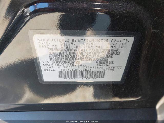 2019 NISSAN KICKS 3N1CP5CU4KL521221 Photo 8