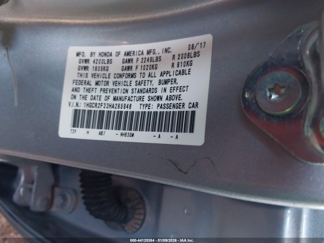 1HGCR2F33HA285946 Honda ACCORD LX