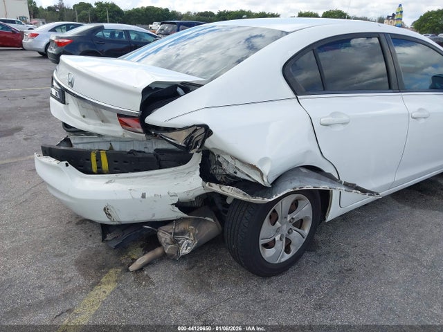 44120650 :رقم المزاد ، 19XFB2F54DE090317 vin ، 2013 Honda Civic Lx مزاد بيع