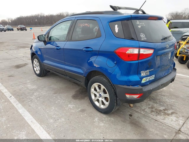 MAJ6P1UL2JC231777 Ford Ecosport Se