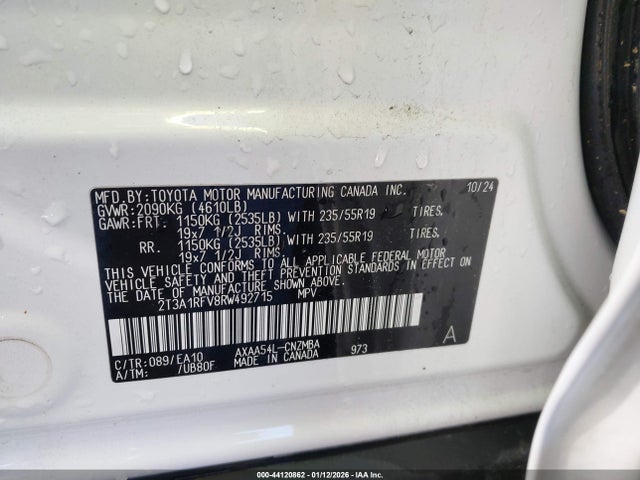 Toyota Rav4 Xle Premium 2024 2T3A1RFV8RW492715 Image 9
