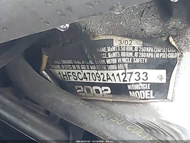 2002 HONDA GL1800 1HFSC47092A112733 Photo 9