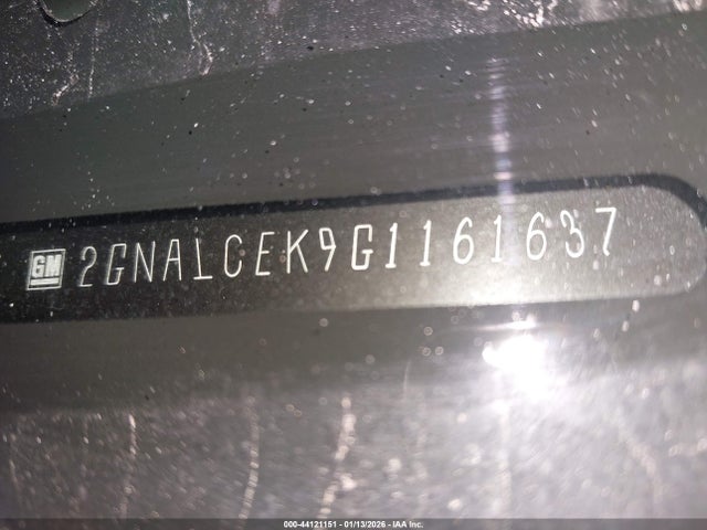2GNALCEK9G1161637 Chevrolet EQUINOX LT