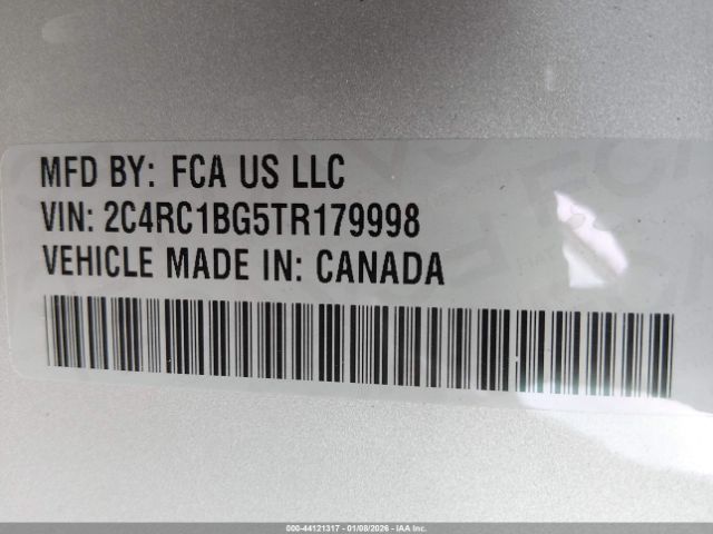 2026 CHRYSLER PACIFICA 2C4RC1BG5TR179998 Photo 8