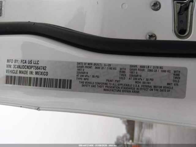2023 JEEP COMPASS 3C4NJDCN3PT564742 Photo 8