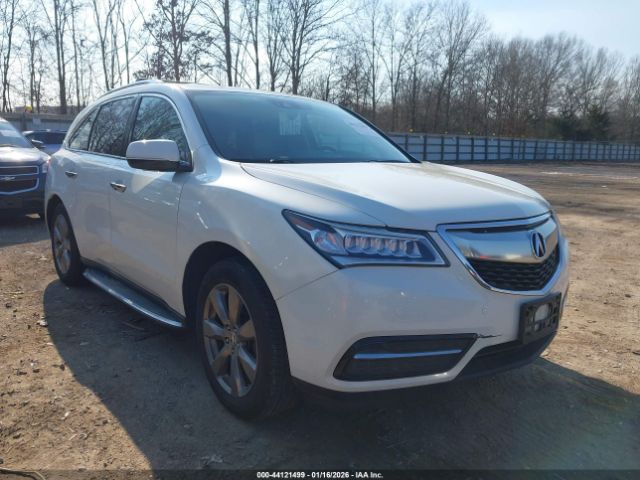 2016 ACURA MDX 5FRYD4H93GB039287
