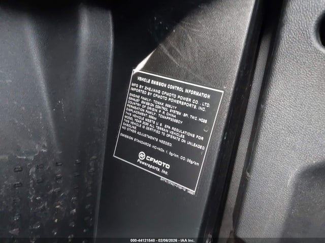 2026 CF MOTO UFORCE LCELE1ZF1T6000909 Photo 8