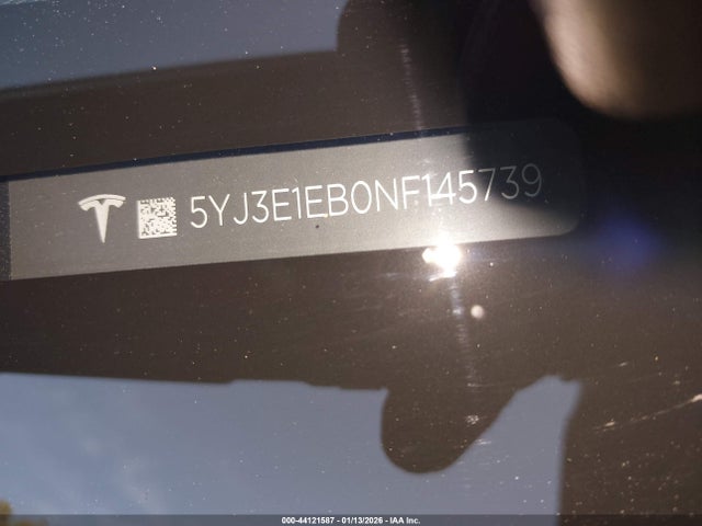 2022 TESLA MODEL 3 5YJ3E1EB0NF145739 Photo 8