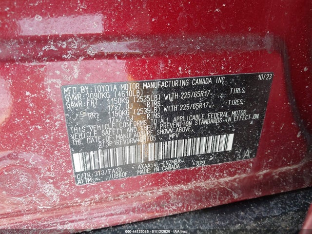 Toyota Rav4 Xle 2024 2T3P1RFV0RW408705 Image 9