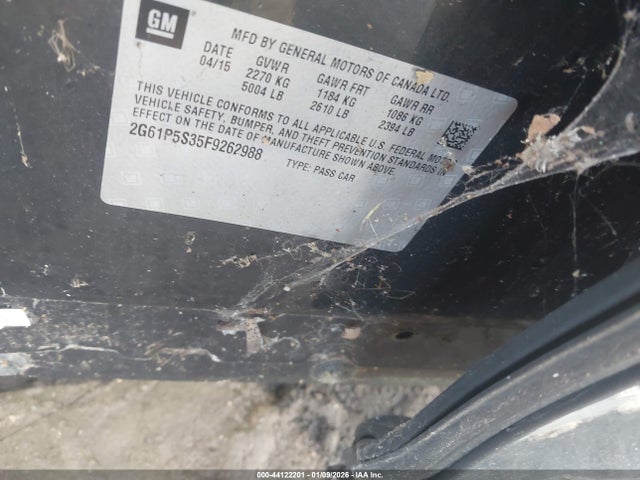 2015 CADILLAC XTS 2G61P5S35F9262988 Photo 8