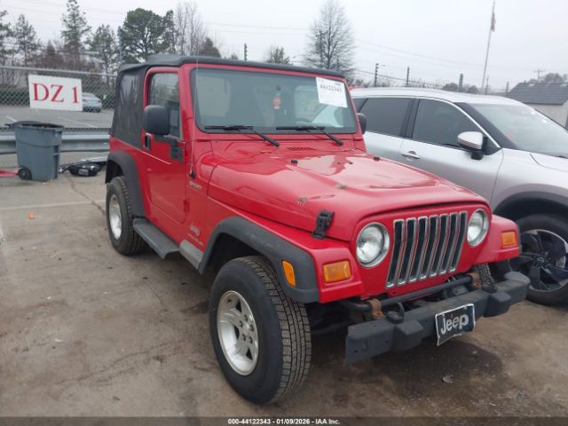 2006 JEEP WRANGLER 1J4FA49S36P724813
