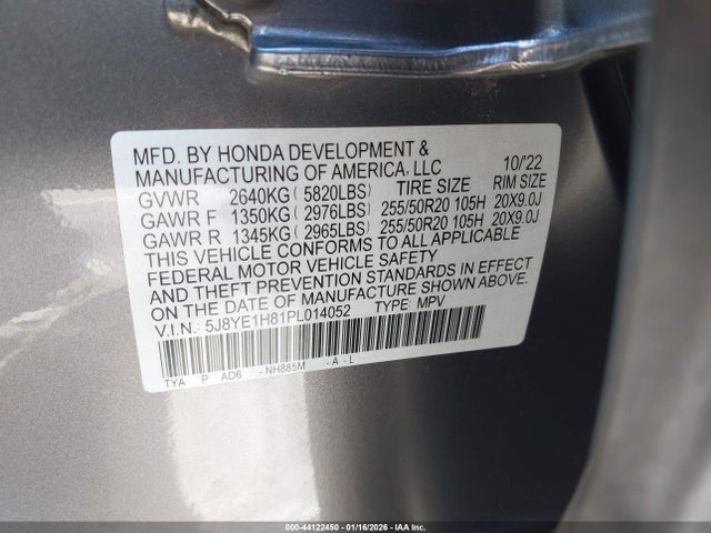 2023 ACURA MDX 5J8YE1H81PL014052 Photo 8