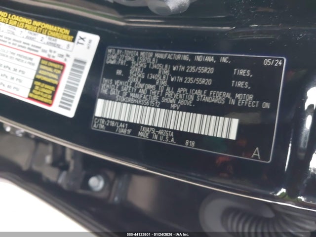 2024 TOYOTA HIGHLANDER 5TDKDRBH4RS561512 Photo 8