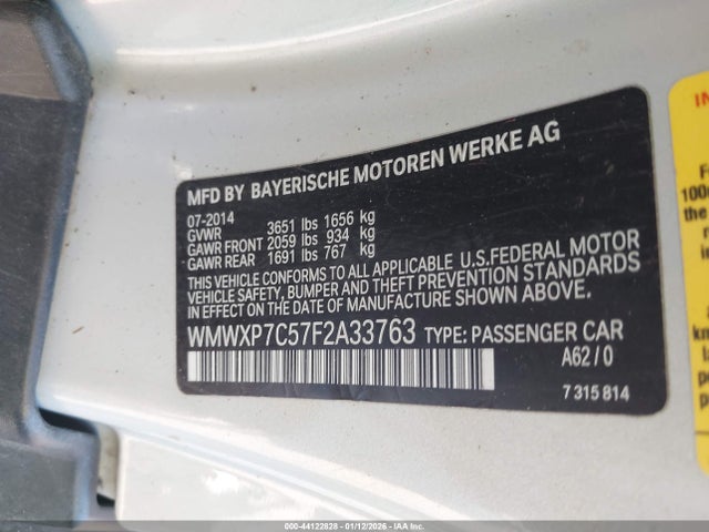 2015 MINI HARDTOP WMWXP7C57F2A33763 Photo 8