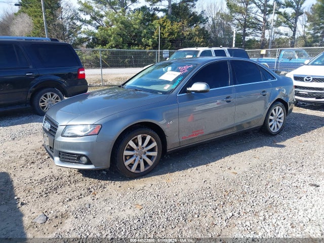 2012 AUDI A4 WAUBFAFLXCN004365 Photo 1