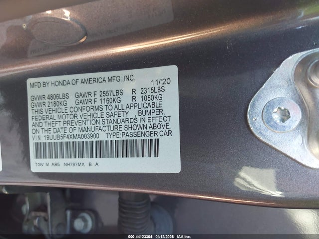 2021 ACURA TLX 19UUB5F4XMA003900 Photo 8