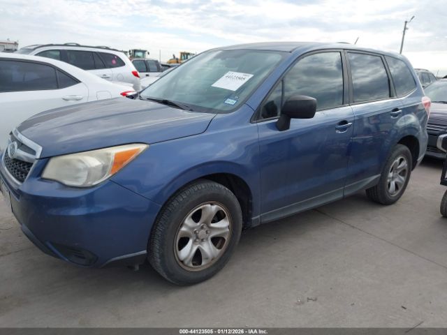 2014 SUBARU FORESTER JF2SJAAC9EH498844 Photo 1