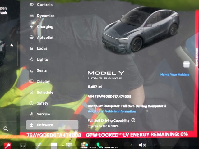 2026 TESLA MODEL Y 7SAYGDED6TA474008 Photo 6