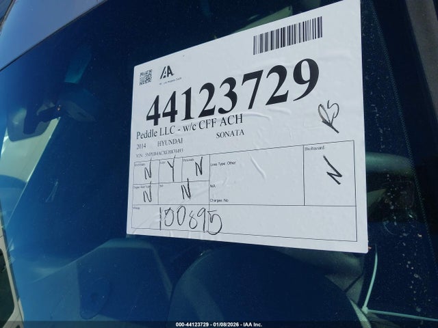 Hyundai SONATA GLS 2014 5NPEB4ACXEH870493 Image 12
